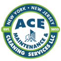 A logo of ace cleaning services llc